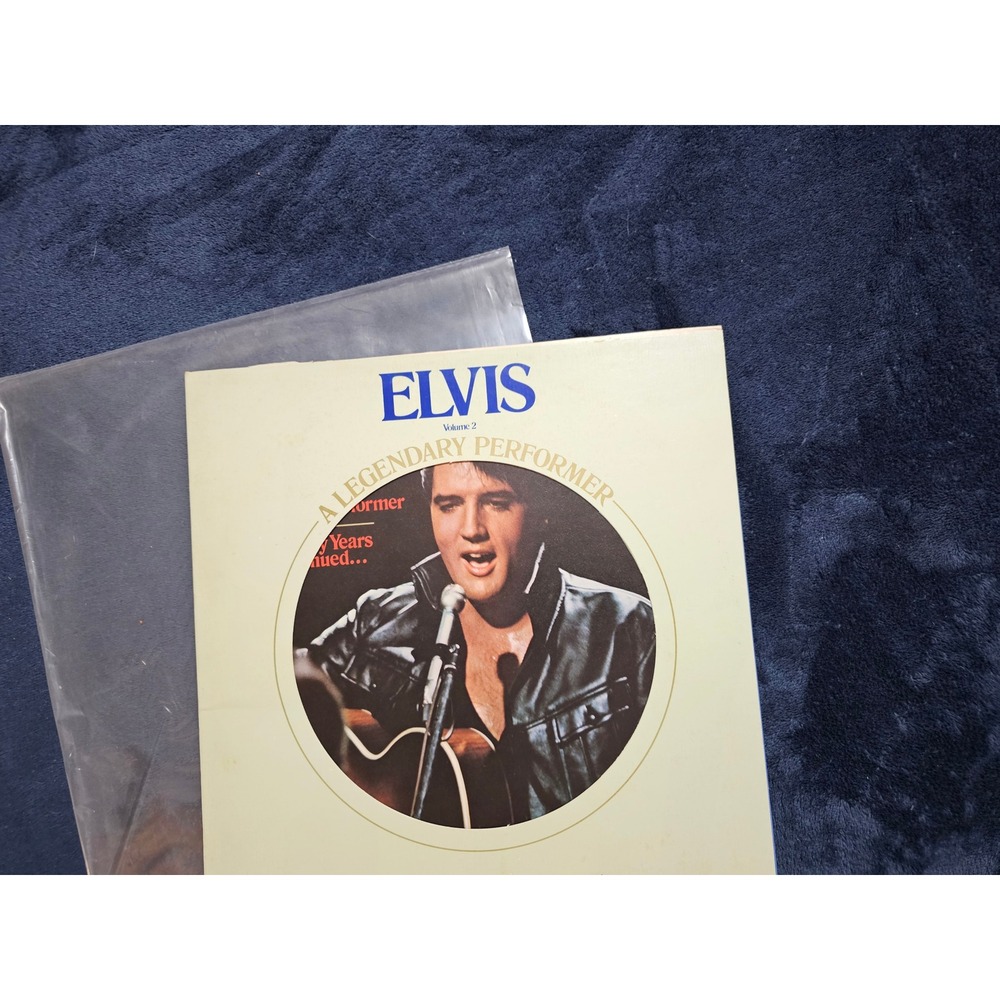 vinyl LP of the Elvis Presley compilation album "A Legendary Performer Volume 2